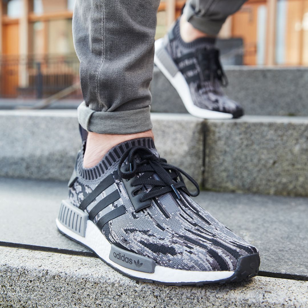 Nmd r1 pk clearance glitch camo grey